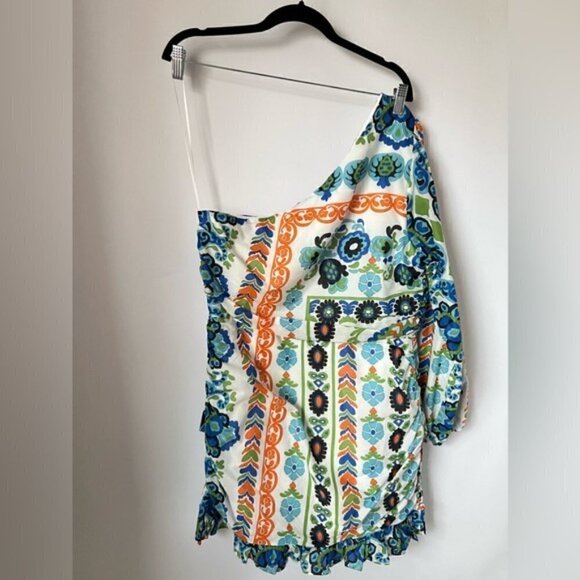 Mango, Ladies Asymmetrical pleated dress. Size: 10. NWT - Picture 4 of 16